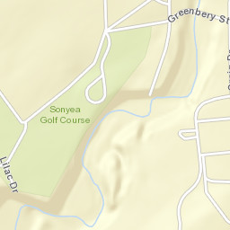 Sonyea New York Street Map