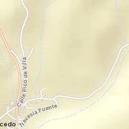 Sancedo Street Map