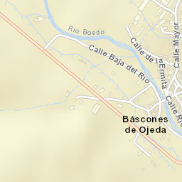Báscones de Ojeda Street Map
