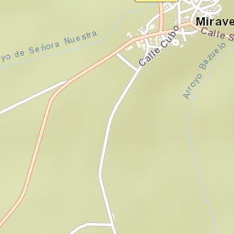 Miraveche Street Map
