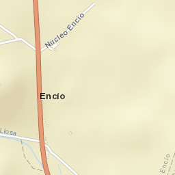 Encío Street Map