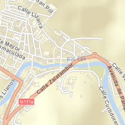 Estella-Lizarra Street Map