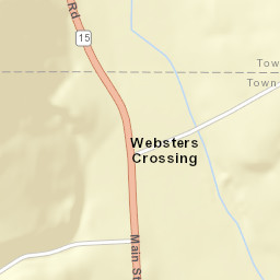 Websters Crossing New York Street Map