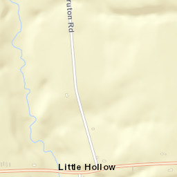 Little Hollow New York Street Map