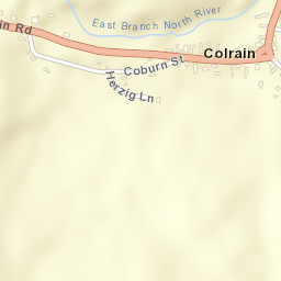 Colrain Street Map