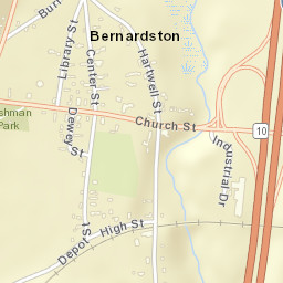 Bernardston Street Map