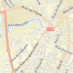 Lalín Street Map