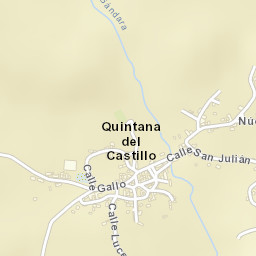 Quintana del Castillo Street Map