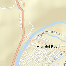 Alar del Rey Street Map