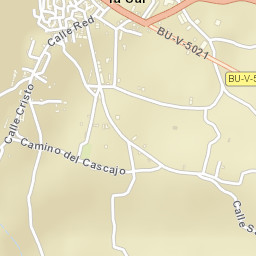 Poza de la Sal Street Map