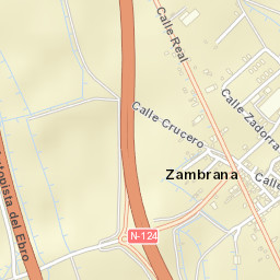 Zambrana Street Map