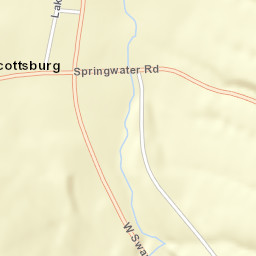 Scottsburg New York Street Map