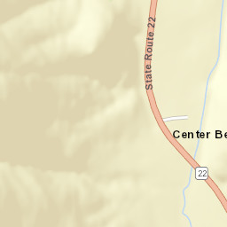 Center Berlin New York Street Map