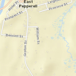 East Pepperell Street Map