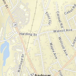 Andover Street Map