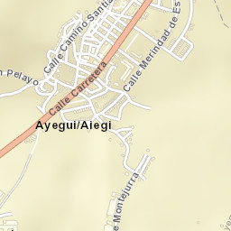 Ayegui Street Map