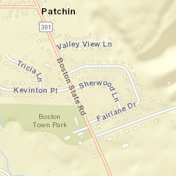 Patchin New York Street Map