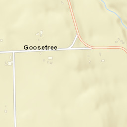 Goosetree New York Street Map