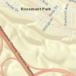 Van Allen Park New York Street Map