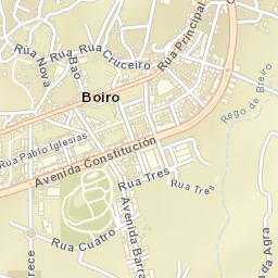 Boiro Street Map