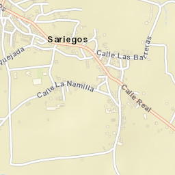 Sariegos Street Map