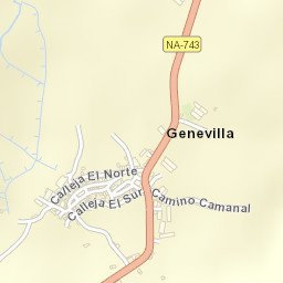 Genevilla Street Map