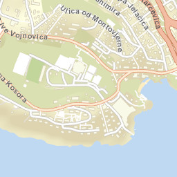 Grad Dubrovnik Street Map
