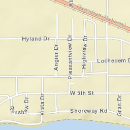 1605 West Milwaukee Avenue, Storm Lake Street Map