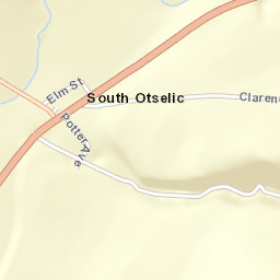 South Otselic New York Street Map