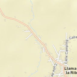 Llamas de la Ribera Street Map