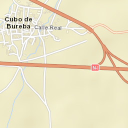 Cubo de Bureba Street Map