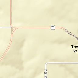 County Road D, Gratiot, WI 53541, USA Street Map