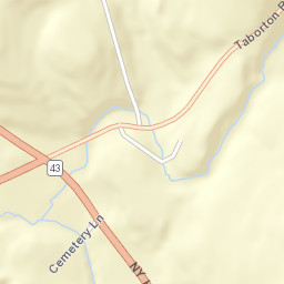 Sand Lake New York Street Map