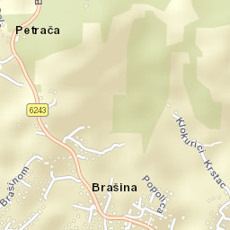 Župa dubrovačka Street Map