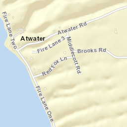 Atwaters New York Street Map