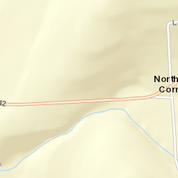 Northwest Corners New York Street Map