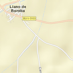 Llano de Bureba Street Map