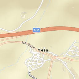 Yesa Street Map