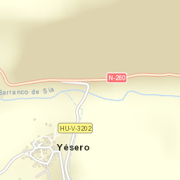 Yésero Street Map