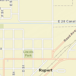 1166 N Meridian Rd, Rupert, ID 83350 Street Map