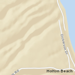 Holton Beach New York Street Map
