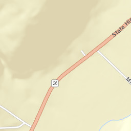 North Pitcher New York Street Map