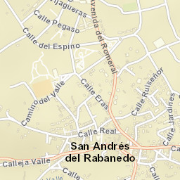 San Andrés del Rabanedo Street Map