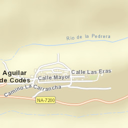Aguilar de Codés Street Map