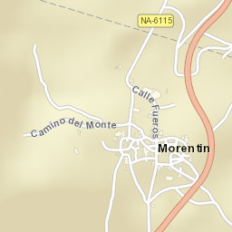 Morentin Street Map