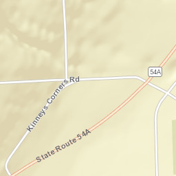 Bluff Point New York Street Map