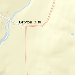 Groton City New York Street Map