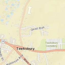 Tewksbury Street Map
