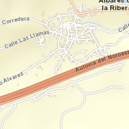 Torre del Bierzo Street Map