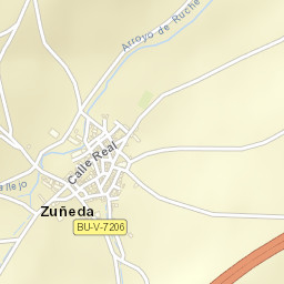 Zuñeda Street Map